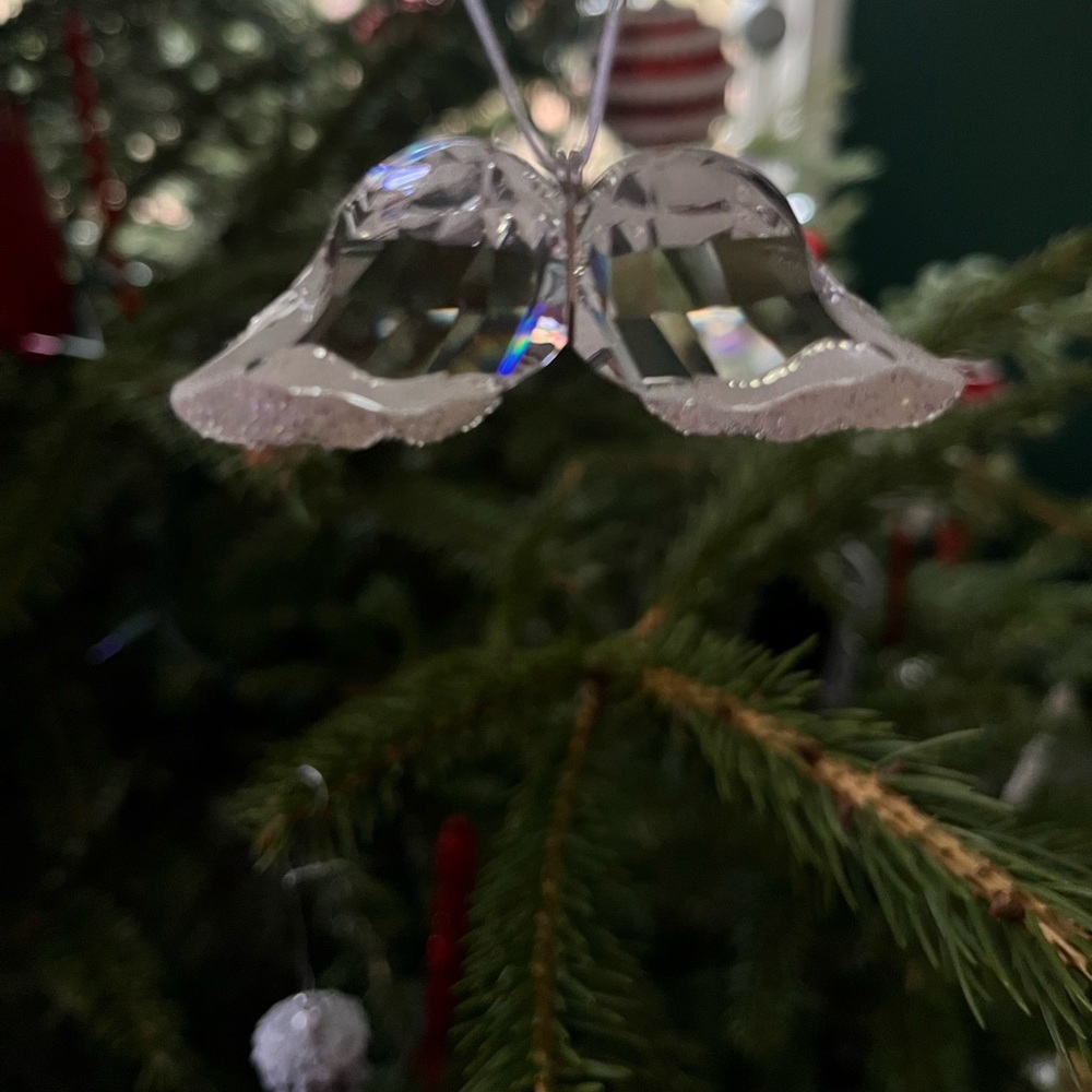 Swarovski Angel Wings Ornament